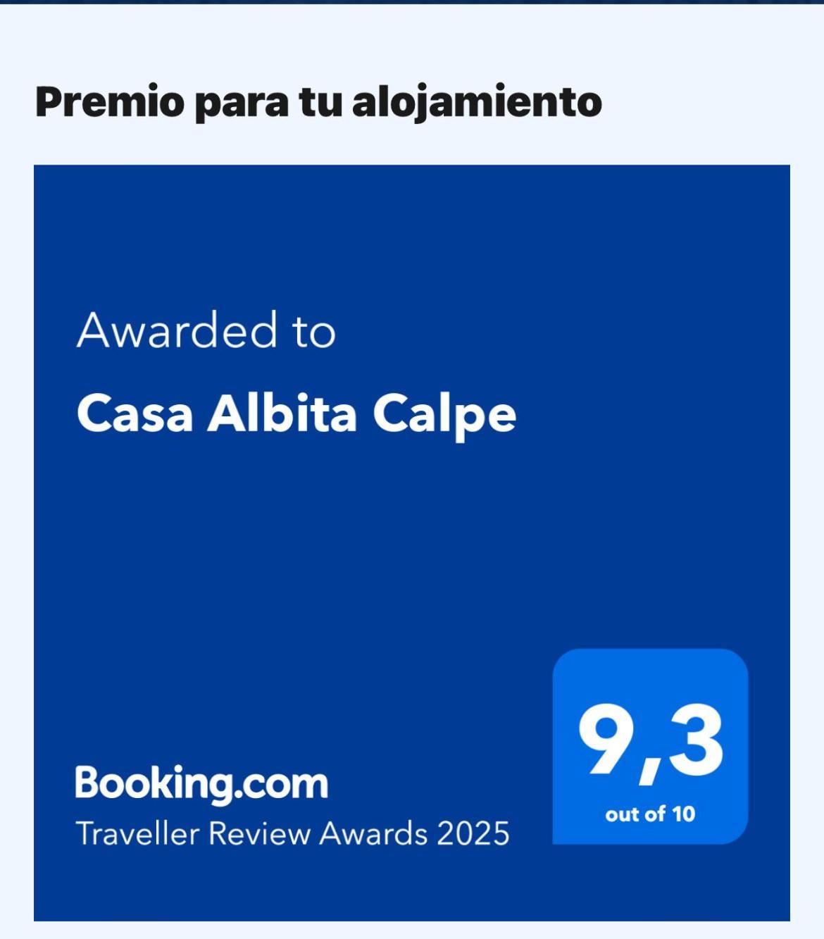 Casa Albita Apartment Calp